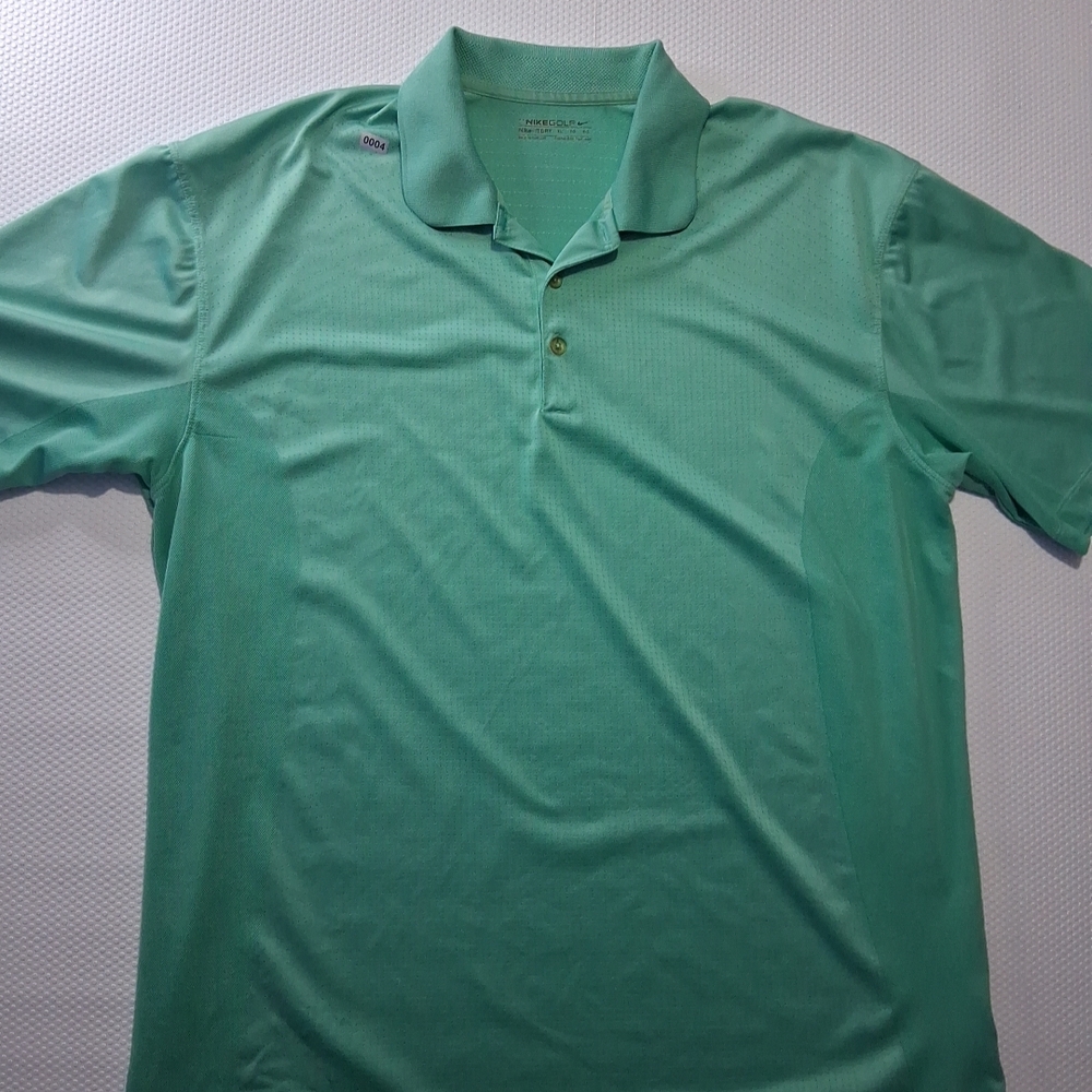 Nike Mint Green Polo Shirt